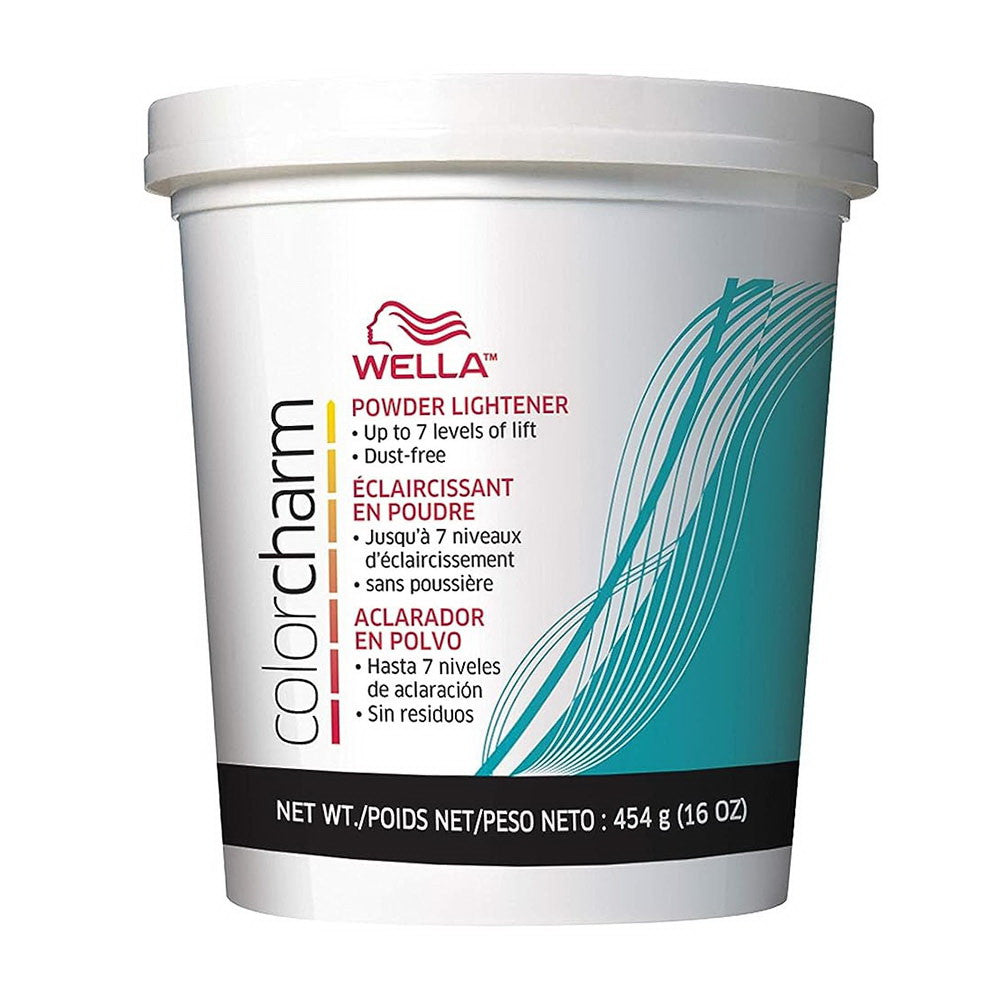 Wella Color Charm Powder Lightener Tub, 16 Oz